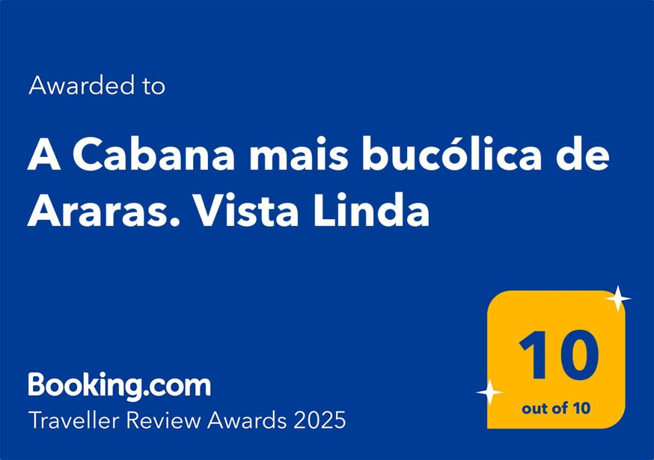 O Chale Mais Bucolico De Araras. Vista Linda Ngoại thất bức ảnh